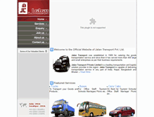 Tablet Screenshot of jalantransport.com